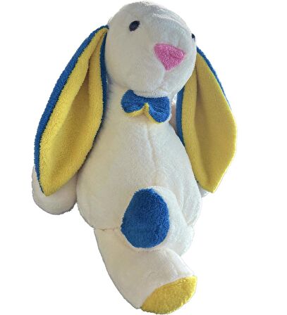 Uyku Arkadaşım PAPYONLU Uzun Kulak Bunny Peluş Tavşan 65 cm