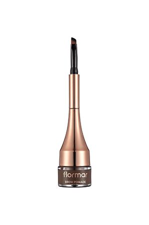 Flormar Yoğun Pigmentli Kalıcı Kaş Pomadı - Brow Pomade - 003 Brown - 8690604572205