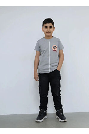 Fibula Moda Baskılı Çocuk Tişört