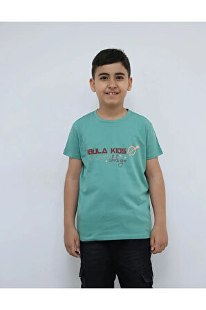 Fibula Moda Sırt Baskılı Çocuk Tişört