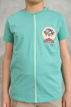 Fibula Moda Baskılı Çocuk Tişört