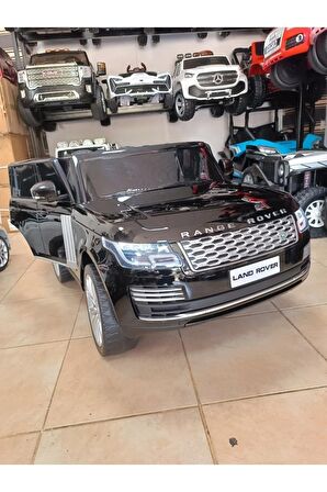 Lisansli Range Rover 12V! 4X4, Tabletli, Eva Yumusak Lastik, Çift Kişilik Akülü Araba!