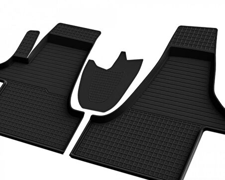 Volkswagen Transporter T5 Ferrous 4D Havuzlu Kauçuk Paspas 2003 2015