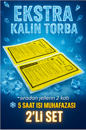 pawdaz Serinjel X 2 - Soğuk Sıcak Kompres ( 26x35 Cm) - 5 Saat Isı Muhafazası
