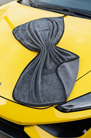 Mikrofiber iz Bırakmaz Oto Kurulama Bezi , Yoğun Su Çekme Gücü Kirpi Bez 50x70 ( 1 Adet )