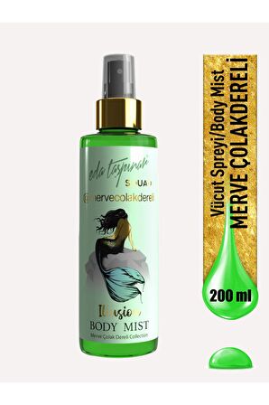 Eda Taşpınar Squad Illusion Merve Çolak Dereli Collection Body Mist - 200 ML (EGX74)