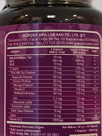 Kolajen Kapsül (Collagen Capsule)