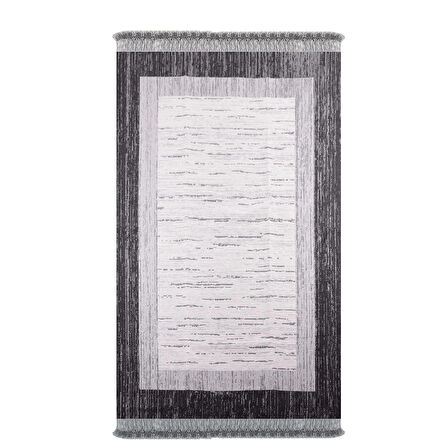 Bigghome Çift Taraflı Kilim, Makinede Yıkanabilir, Modern Desenli, 80*150 cm, SAF3B