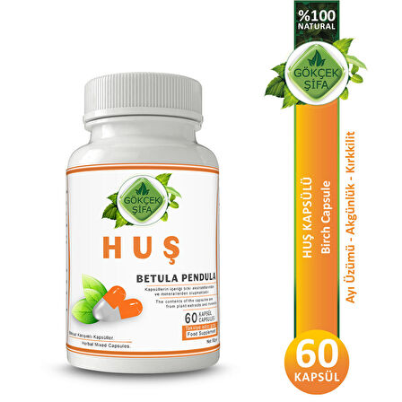 Huş Kapsül (BETULA PENDULA CAPSULE) 60 Adet