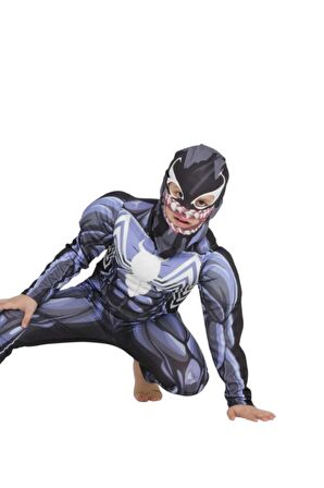 Spiderman Kaslı Çocuk Kostümü