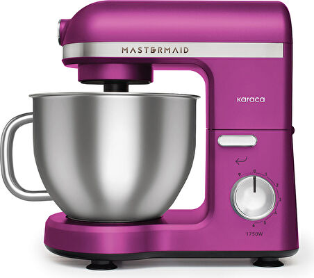Karaca Mastermaid Chef Pro Çift Kollu Stand Mikser Fushia Love 1750W
