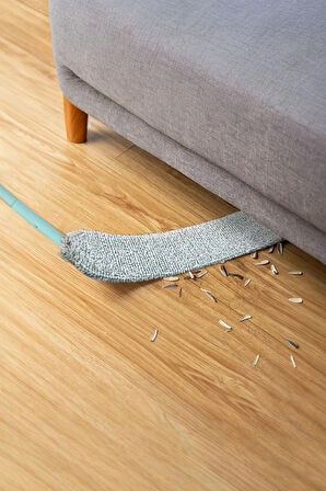 Bükülebilir ve Yıkanabilir Mikrofiber Esnek Toz Alma Aparatı , Dip Köşe Temizlik