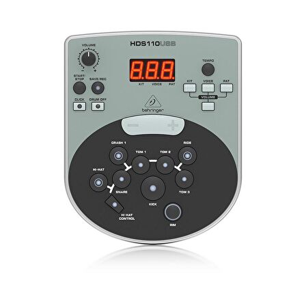 Behringer Xd8usb 8 Parça Dijital Bateri Seti