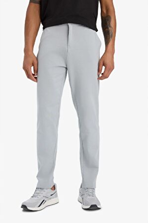 DeFactoFit Slim Fit Dar Kesim Esnek Multifonksiyonel Çift Cepli Standart Paça Sporcu Jogger D7808AX25SPGR454
