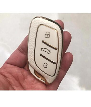 MG HS GT ZS EV ZX MG5 MG6 Roewe RX3 RX5 I5 ERX5 I6 I5 ANAHTAR KILIFI BEYAZ GOLD