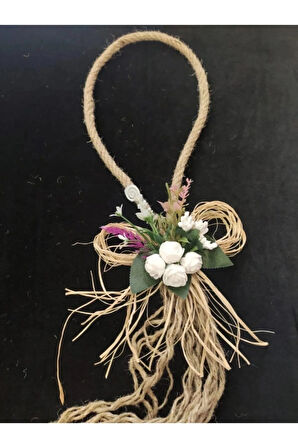 Düğün Gelin Arabası Süsü Güllü Konvoy Süsü 10 Adet