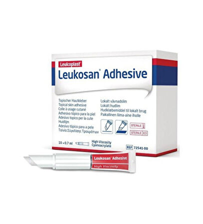 Leukoplast Leukosan Adhesive Doku Yapıştırıcı 0.7ml- 5 adet 