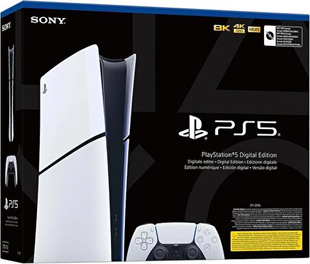 Sony Playstation 5 Slim 825 GB Digital Versiyon Oyun Konsolu (Bilkom Garantili)