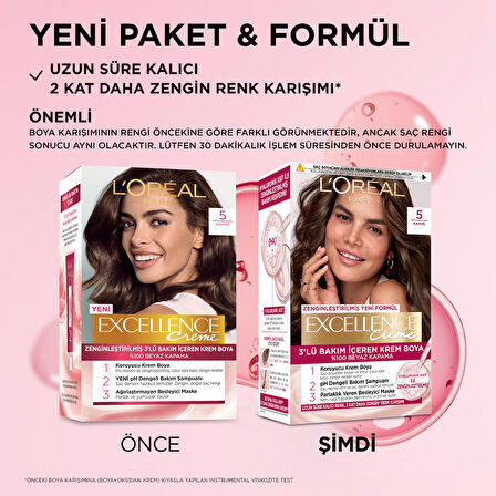 L’Oréal Paris Excellence Creme 5 Kahve Saç Boyası