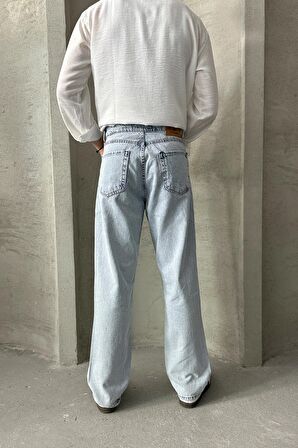 HYMAN Erkek Baggy Jean Pantolon