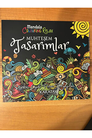 4E Boyama Kitabı Muhteşem Tasarımlar
