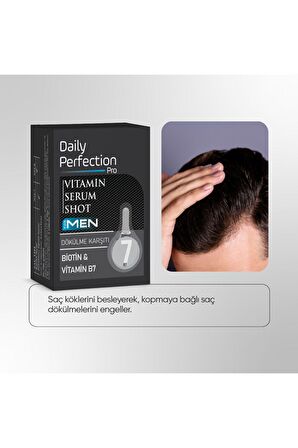 Vitamin For Men Serum Shot No:7 Dökülme Karşıtı 2x6 ml