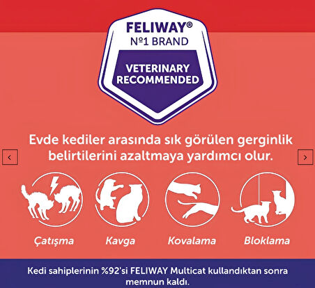 Feliway Friends Diffüzör + Refill Yedek 48 mL