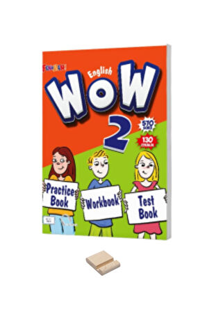 2. Sınıf WOW PRACTICE BOOK + WORKBOOK + TEST BOOK