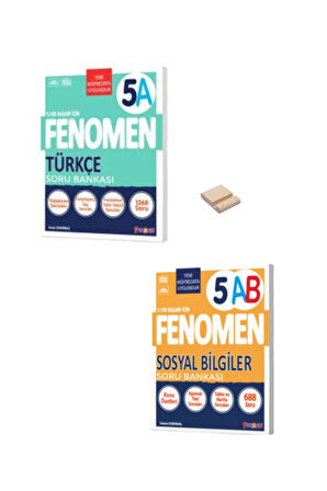 5. Sınıf A Serisi Türkçe ve Sosyal Bilgiler Soru Bankası