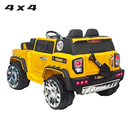 Akülü Araba 4x4 Uzaktan Kumandalı 12 Volt FENOMEN GT Deri Koltuk