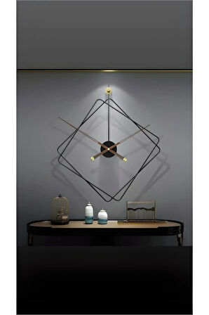 Ferrero Clock Metal Duvar Saati, Modern Dekoratif Metal Duvar Saati