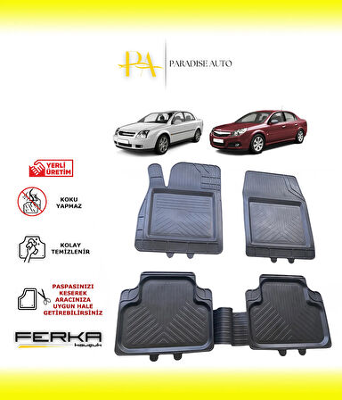 Opel Vectra C 2004-2008 Uyarlanabilir Universal Havuzlu Paspas