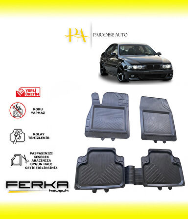 Bmw 5 Serisi E39 1996-2003 Uyarlanabilir Universal Havuzlu Paspas