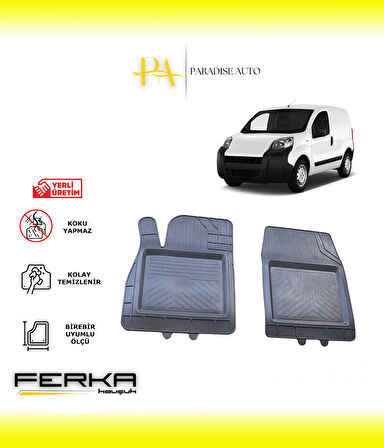 Citroen Nemo Ön 2 Parça 2008 ve Üstü Uyarlanabilir Universal Havuzlu Paspas