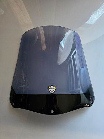 MOTOCAM Honda FES 250 Foresight Siperlik Ön Cam 1997-2007 Model 41cm Füme Renkli 4mm