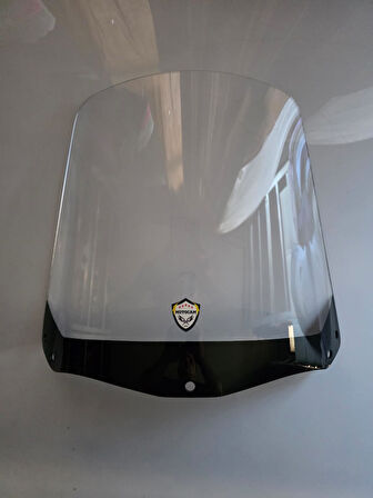 MOTOCAM Honda FES 250 Foresight Siperlik Ön Cam 1997-2007 Model 41cm Şeffaf Renkli 4mm