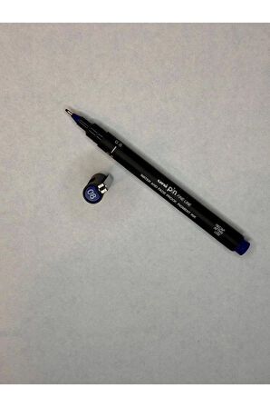 Uni-ball 0,8 mm Mavi Teknik Çizim Kalemi