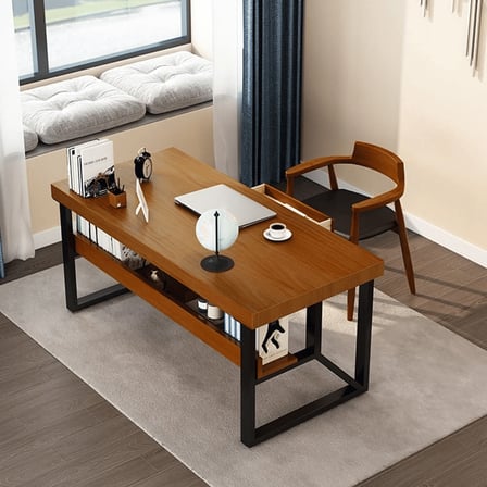 ÇLŞ7811 Modern Masif Ahşap Çalışma Masası