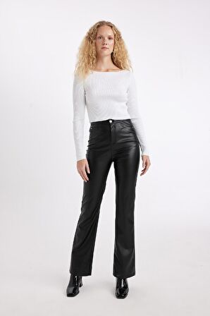 DeFacto Slim Fit Kayık Yaka Kazak C7299AX24WNER103