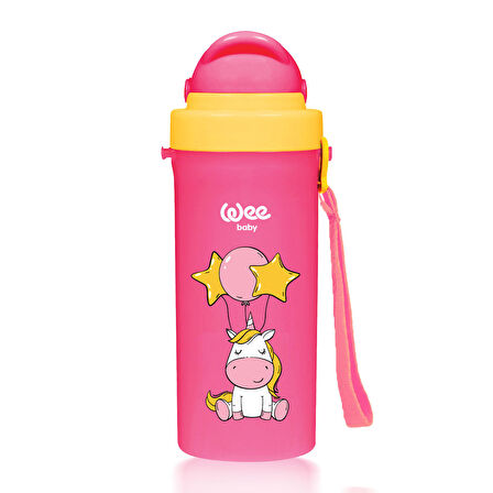Wee Baby Pipetli Bardak 300 Ml - Pembe 