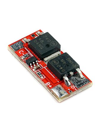 18650 Li-ion Lipo BMS 1S 2S 10A Şarj Modülü