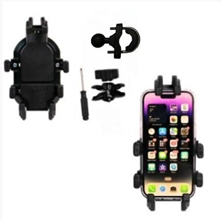 Gear5 Motosiklet Delüx Telefon Tutucu Titreşim Modüllü TT1