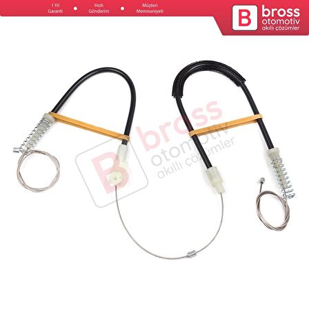 Volvo S40 V40 MK1 644 645 1995-2004 4/5-Kapı 30623453 İçin Elektrikli Arka Sağ Cam Kriko Tamir Seti