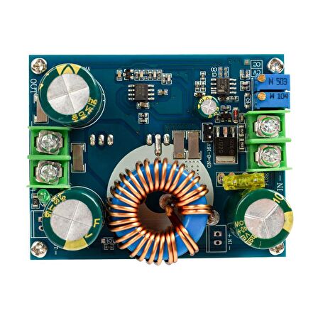 DC 12-80V 600W Ayarlanabilir Voltaj ve Sabit Akım Ayarlı Gerilim Yükseltici Modülü
