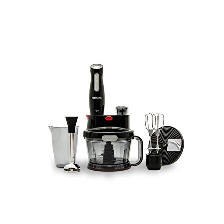Homend Functionall 2840H Mutfak Robotu Siyah