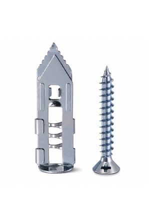 Metal Alçıpan Dübeli Turbolet jilet Dubeli 40 Mm 4 Cm 4x45 Sunta Vidası Set 50 Adet