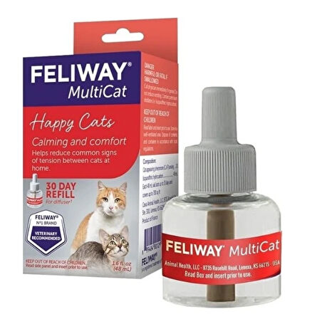 Feliway Friends Refill 30 Günlük Yedek Kartuş 48 ml