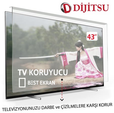 Dijitsu 43DS25000 Tv Ekran Koruyucu - Dijitsu 43" inç 108cm Tv Koruyucu Paneli | DJT43