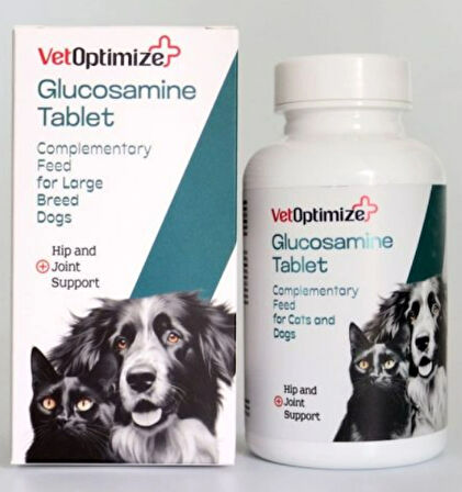 VetOptimize Glucosamine (Kedi ve Köpekler İçin Eklem Desteği) 60 Tablet