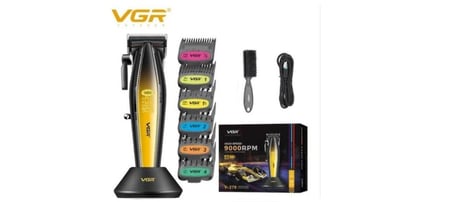 Smpkozmetik VGR V-270 Profesyonel Saç Sakal Kesme Makinası 9000 RPM Fade Seramik Bıçaklı